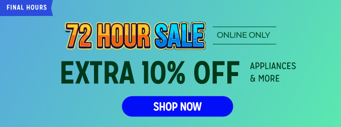 Lucky Savings! - extra 10% off appliances & more